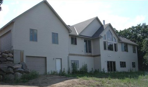 Multi level house and garage