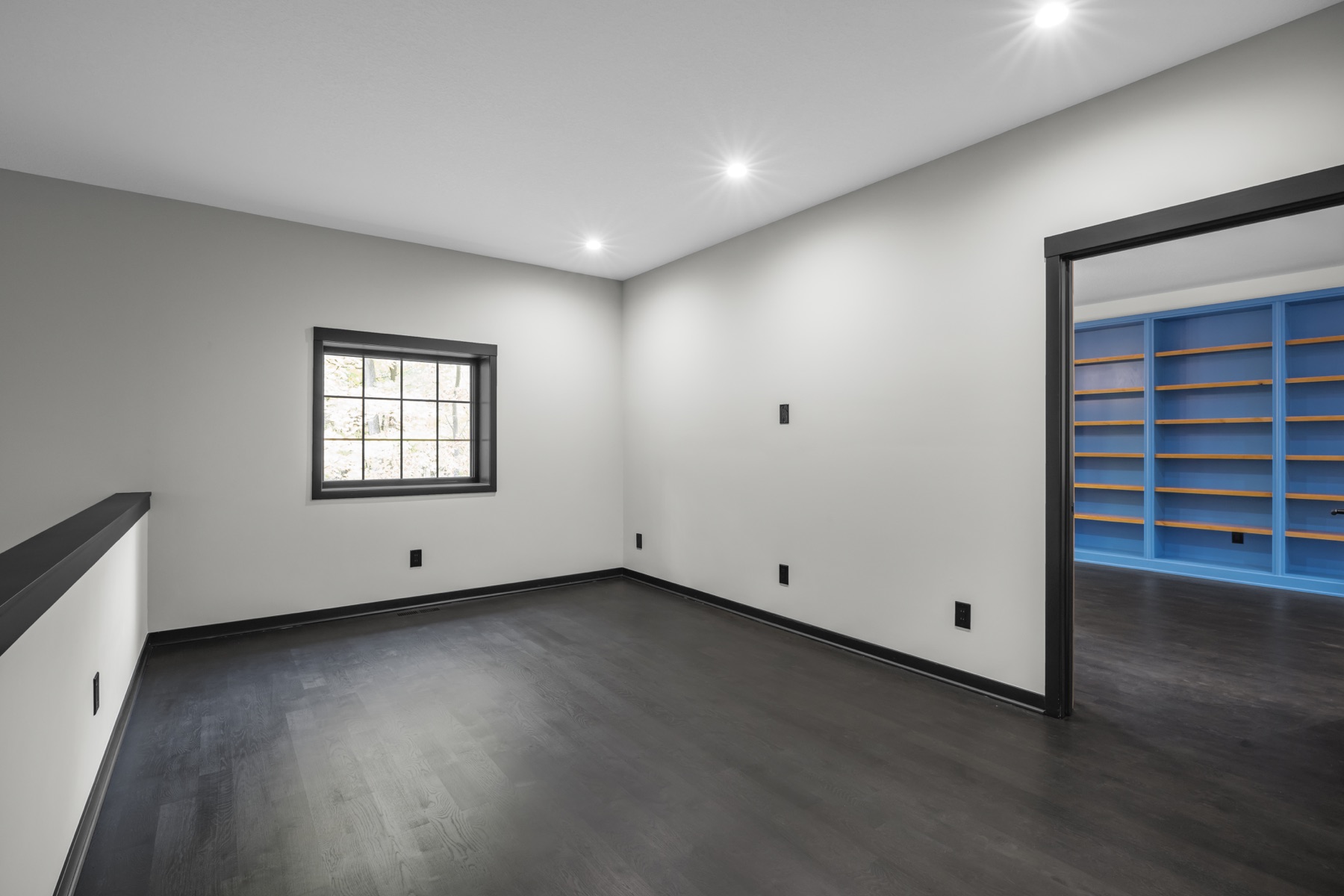 Modern Woodland Home in Shakopee, view 30