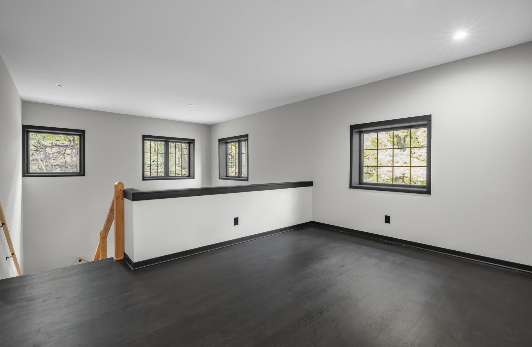 Modern Woodland Home in Shakopee, view 31