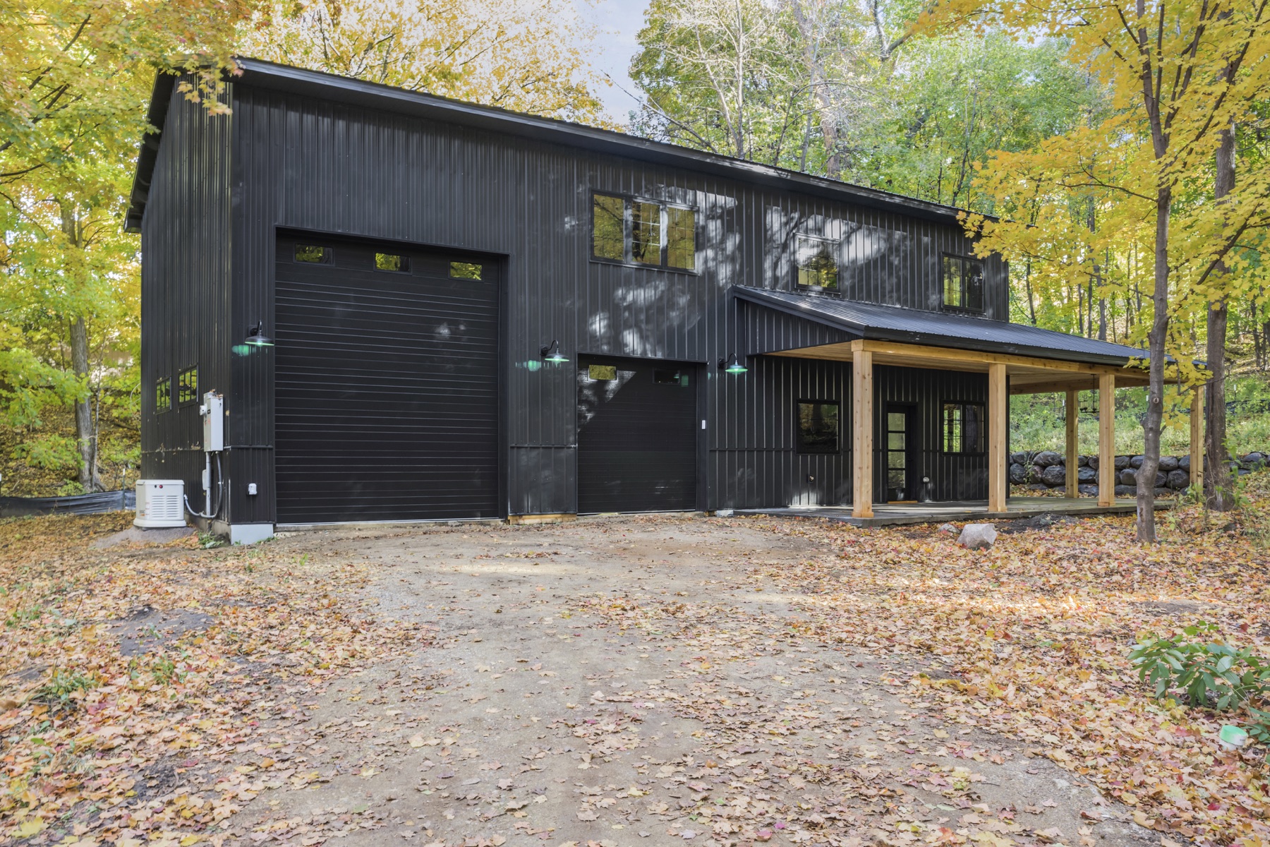 Modern Woodland Home in Shakopee, view 46