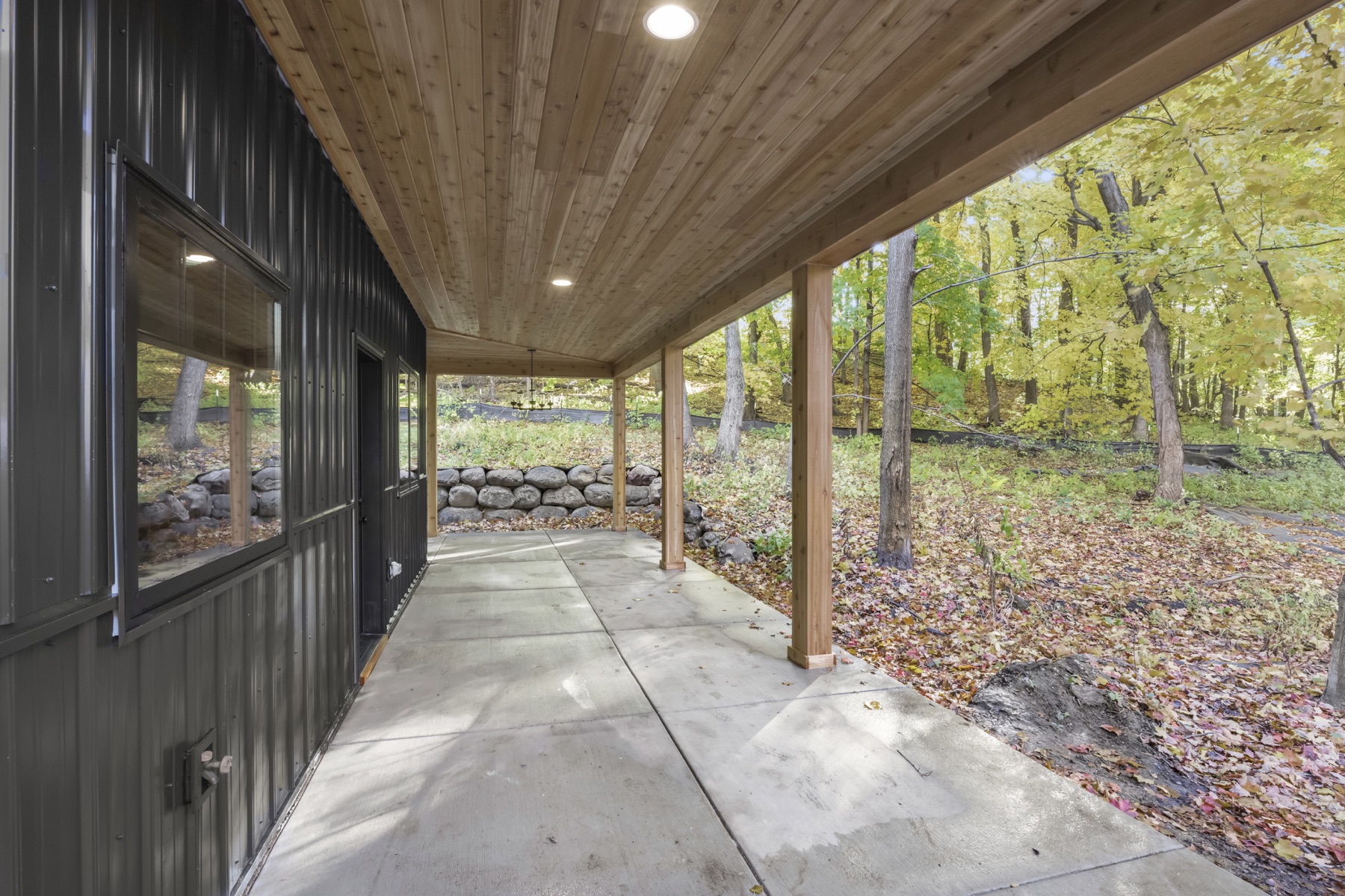 Modern Woodland Home in Shakopee, view 55