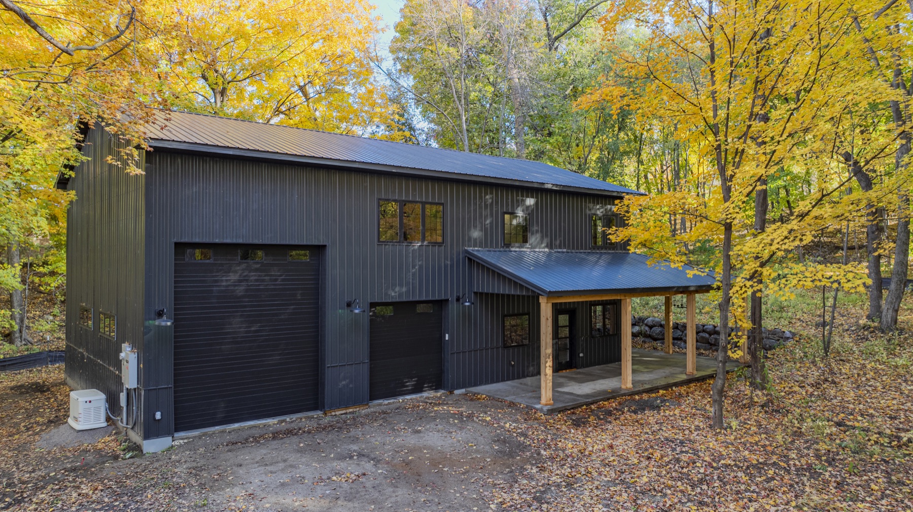 Modern Woodland Home in Shakopee, view 60