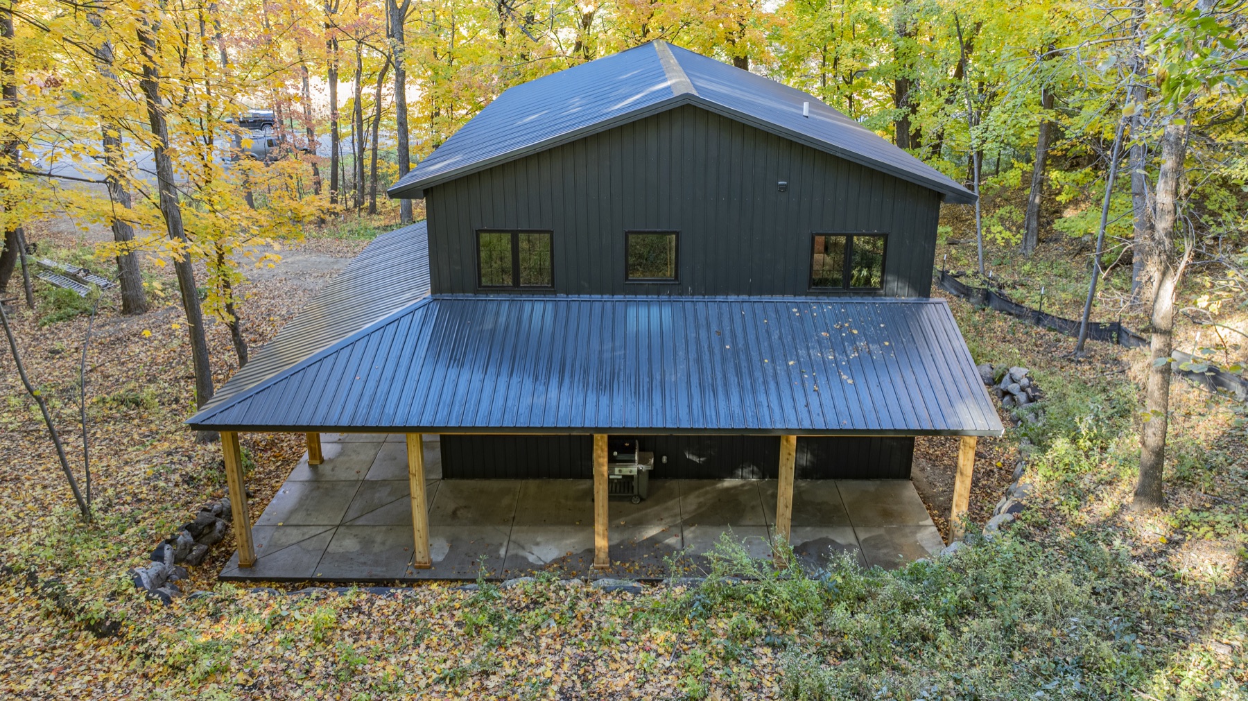 Modern Woodland Home in Shakopee, view 67