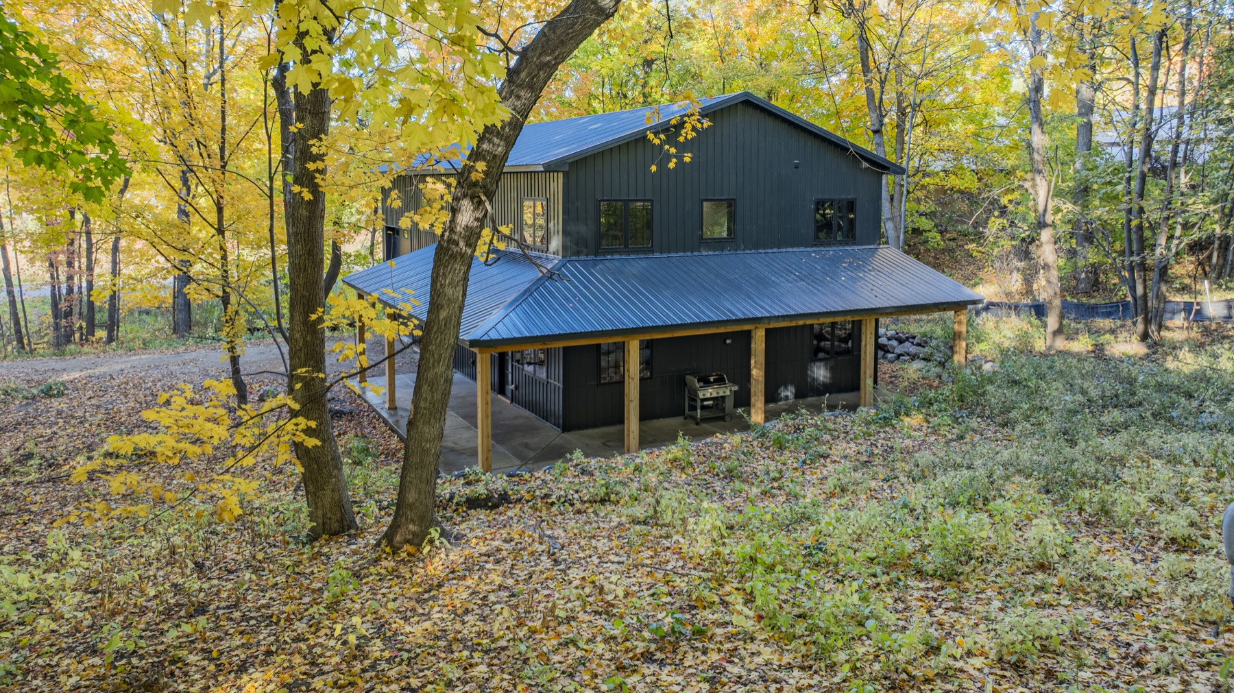 Modern Woodland Home in Shakopee, view 69